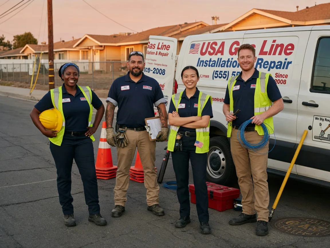 Gas Line Installation company in Fall River, WI